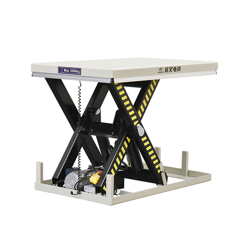 Stationary Scissor Electric Lift Tabell 2 ton